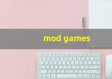 mod games